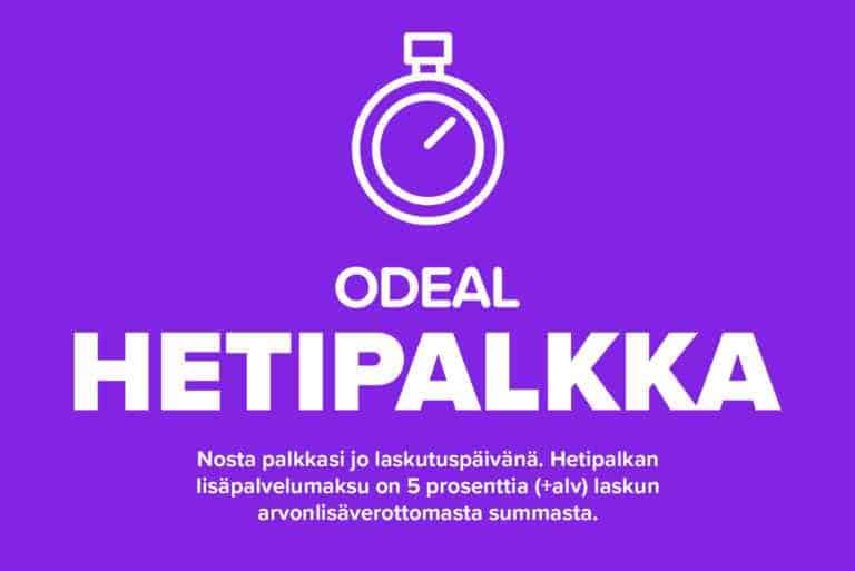 Odeal hetipalkka